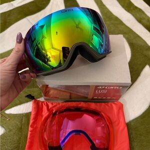 Giro Lusi Goggles with Rainbow Lens